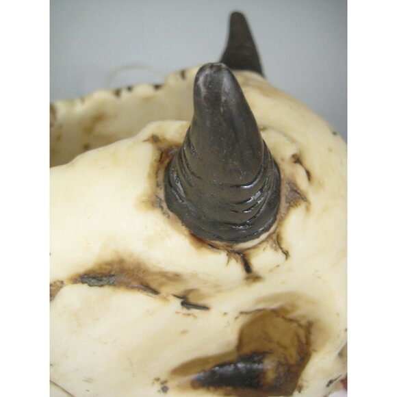 ACK Trading Horned Skull Light Up Halloween Decor Vintage 1997 - Picture 12 of 16